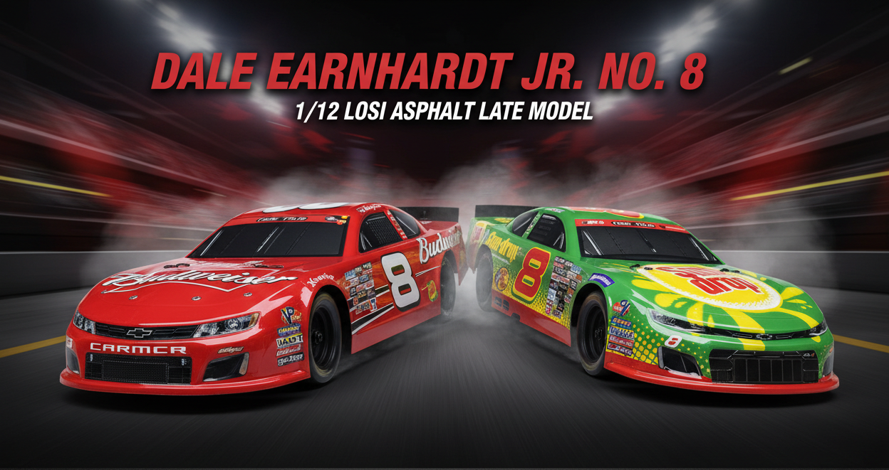 Dale Earnhardt Jr. No. 8 Losi Late Model Slideshow Banner
