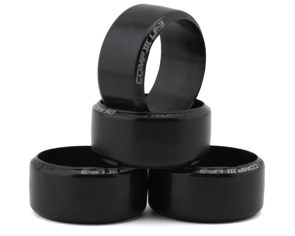 DS Racing Competition III 29mm Wide Slick Drift Tires (4) (LF-3)