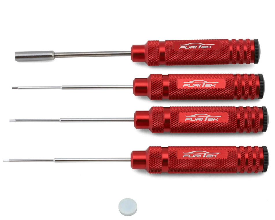 Furitek 4-Piece Metric & SAE 1/24 & 1/28 Micro Crawler Tool Set w/ Case