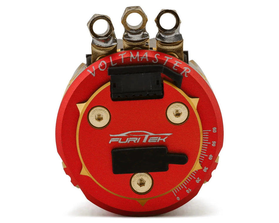 Furitek FTK-FUR-2658 SlideVolt 1/10 Drift Sensored Brushless ESC & Motor Combo (Red)