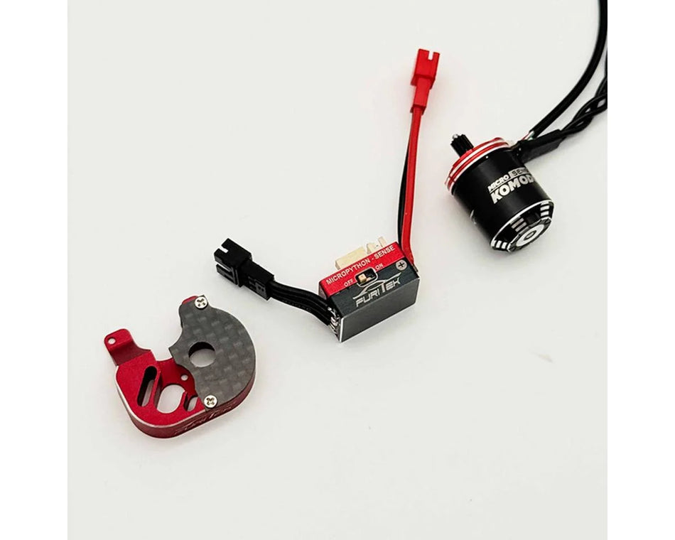 Furitek SCX24 MicroModo Sensored 2026 PNP Outrunner Brushless System (Compatible w/Stock SLT2 Transmitter)