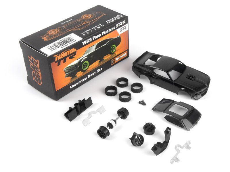 HPI Racing Nano-TTR 1969 Ford Mustang RTR-X Unpainted Body Set