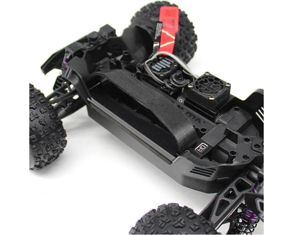 Hot Racing HRAAMN126M01 Aluminum Tall Battery Flex Strap Hold-Down Set for ARRMA Mini Kraton