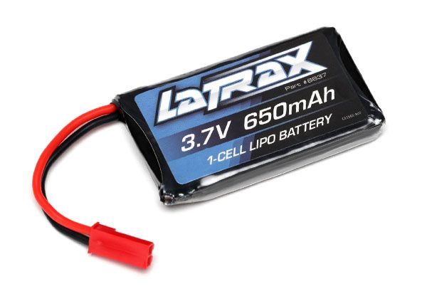 Traxxas 650 mAh 3.7 Volt 1-Cell LiPo Battery Alias