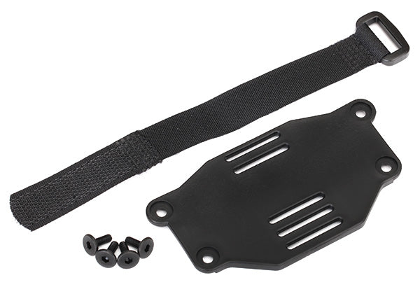 8223 Traxxas Battery Plate with Strap and Screws