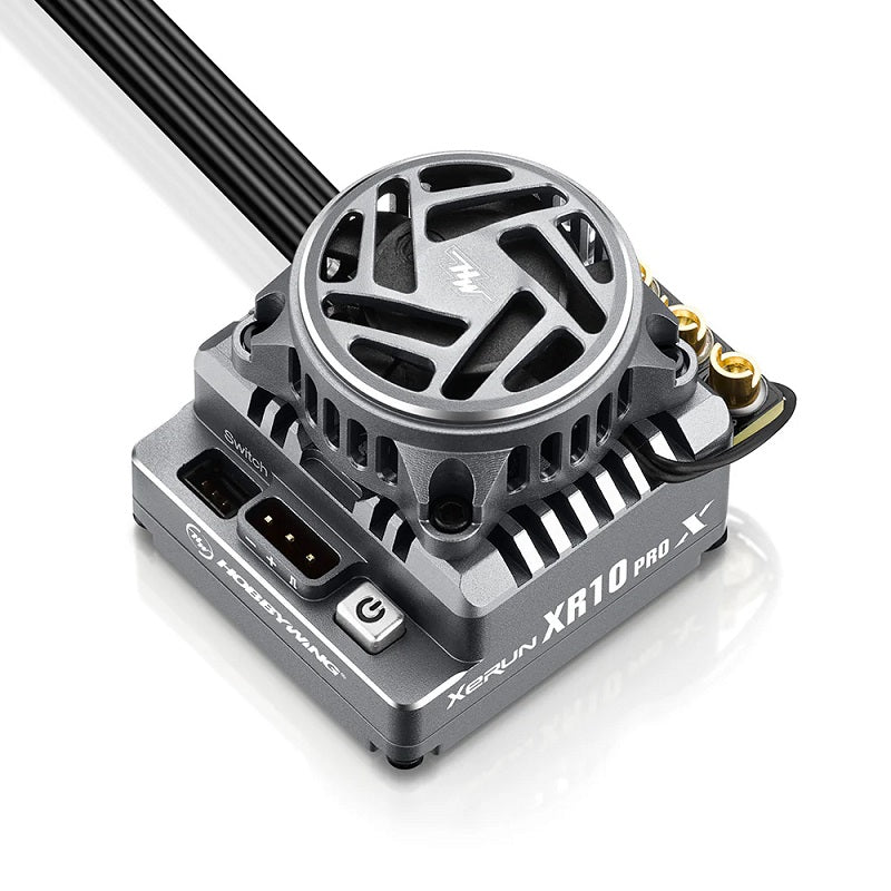Hobbywing Xerun XR10 Pro G3X ESC – 160A Sensored Brushless Competition ESC [30112620]