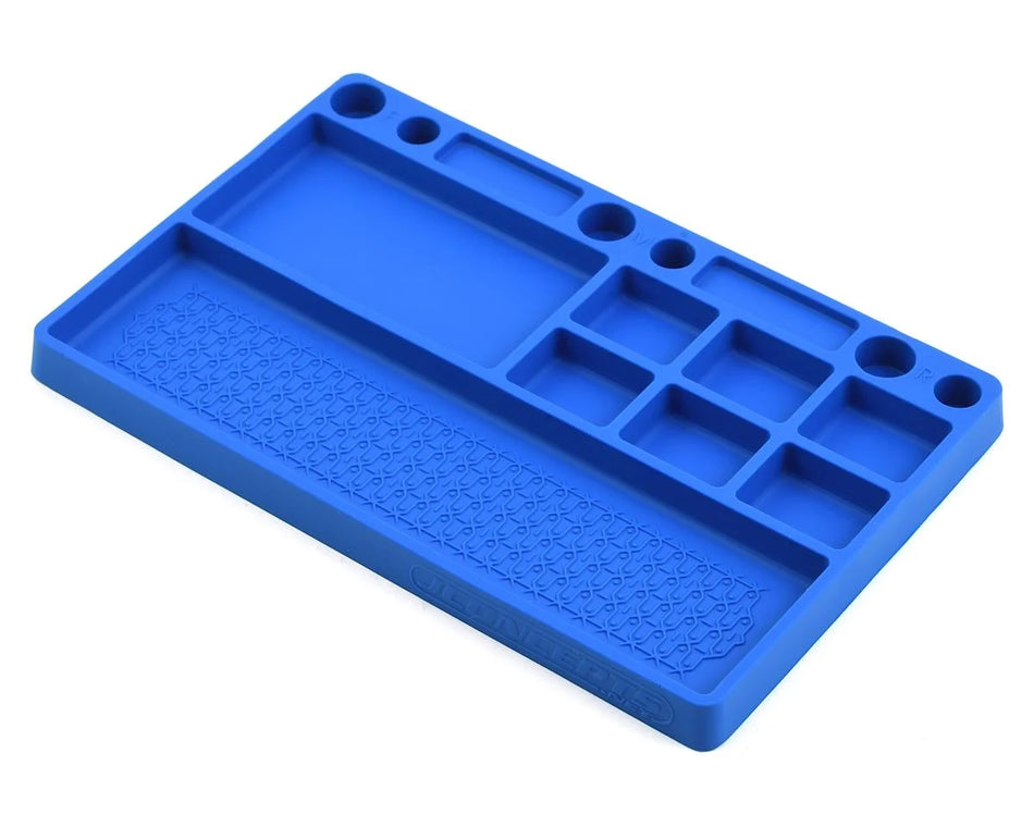 JConcepts JCO2550-1 Rubber Parts Tray (Blue)