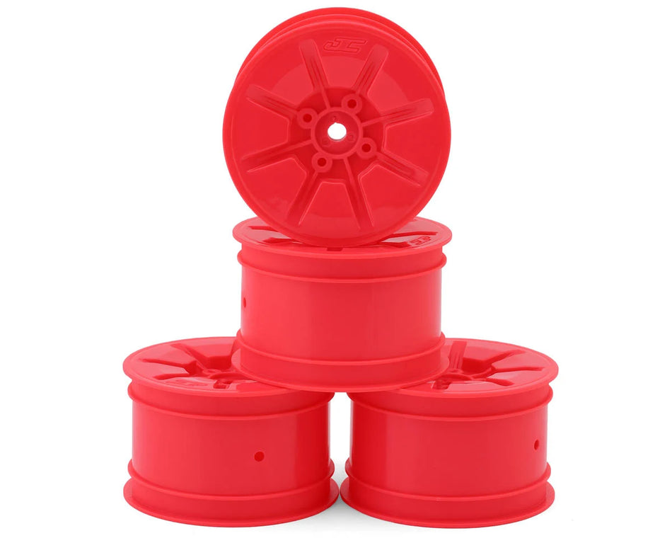 JConcepts Pioneer 2.2 Rear Buggy Wheels (Pink) (4) w/12mm Hex