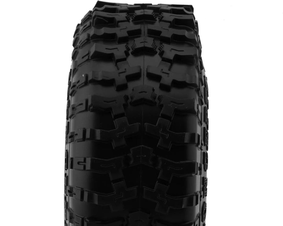 JConcepts JCO4090-02 Tusk 2.2" All Terrain Rock Crawler Tires Green Class 3 (2)