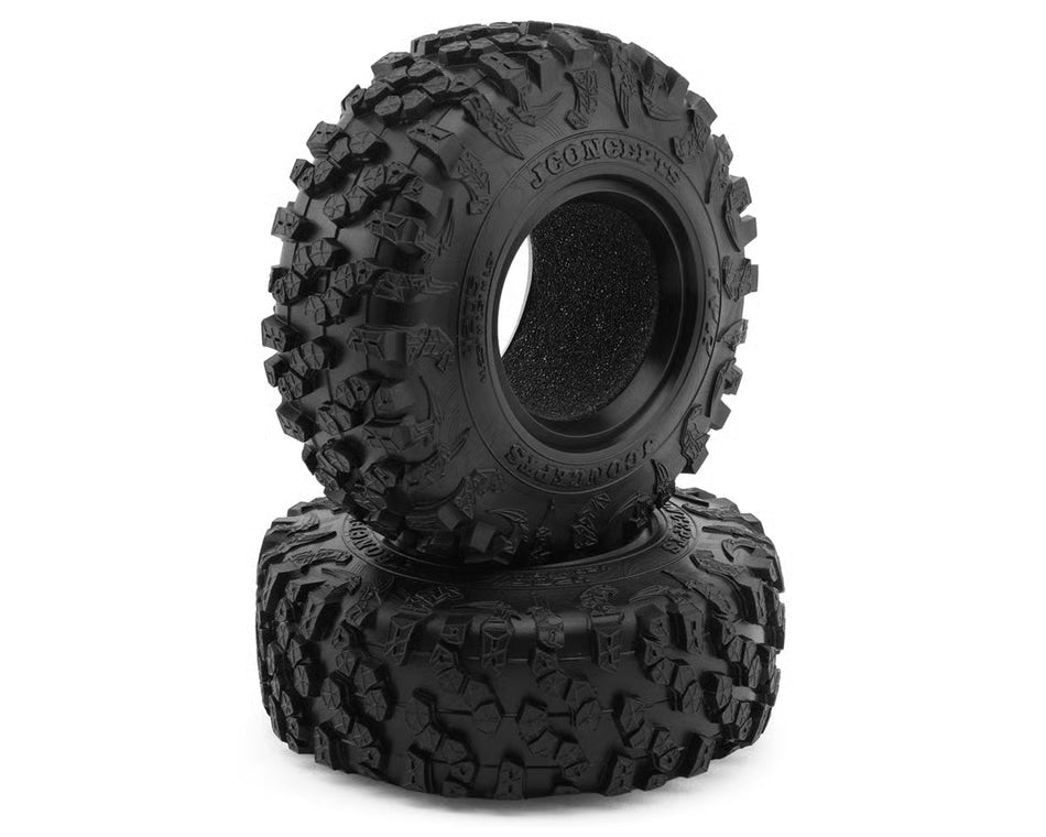 JConcepts JCO4205-02 FYR "Fire" 1.9 Rock Crawler Tires (2)