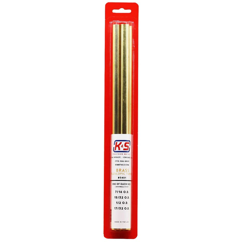 Brass Telescopic Tubing (Medium)