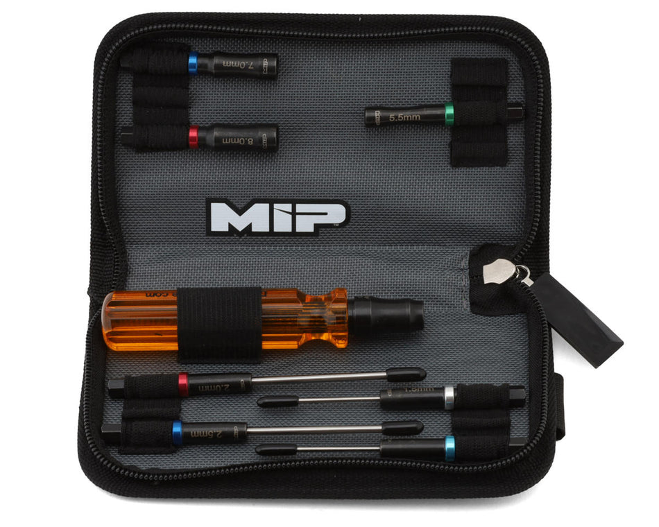 MIP 8-Piece Metric Speed Tip Essentials Tool Set w/Carrying Case