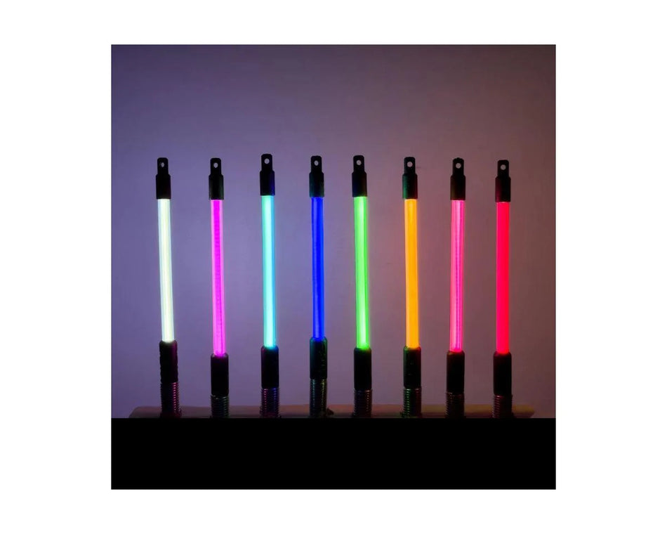 MyTrickRC MYKWHIP2-8P-12 TrickWhip2 Super Bright Scale Whip Light Tube (Pink) (80mm) w/12V-3V Voltage Regulator & Receiver Cable