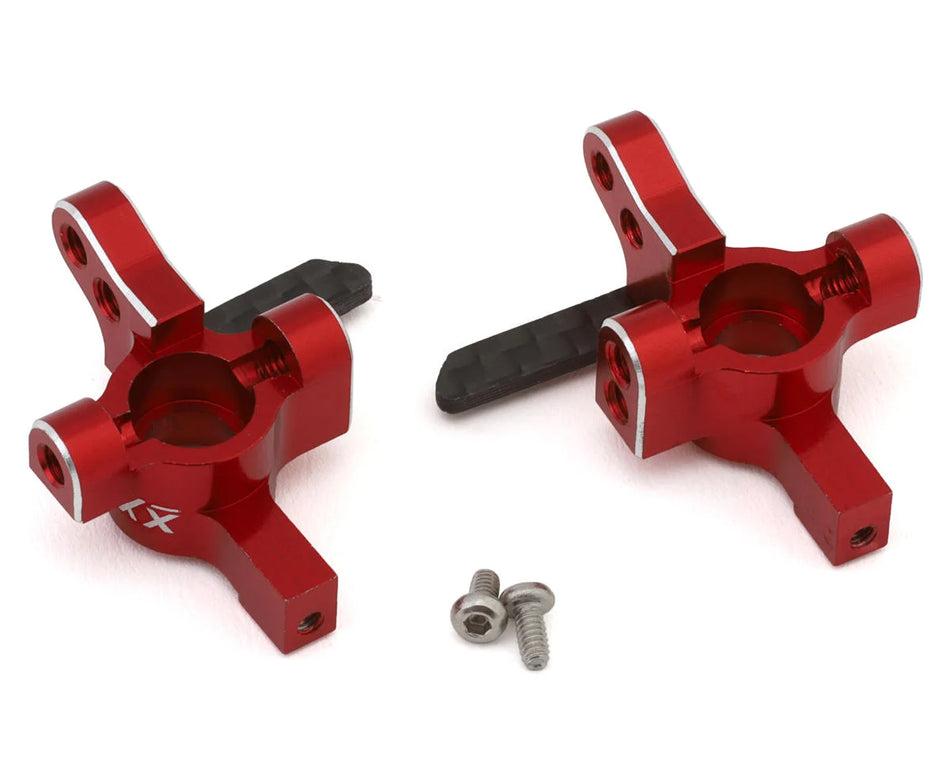 NEXX Racing NX-472-R MST RMX 2.5 Aluminum Steering Knuckle Set Red (2)