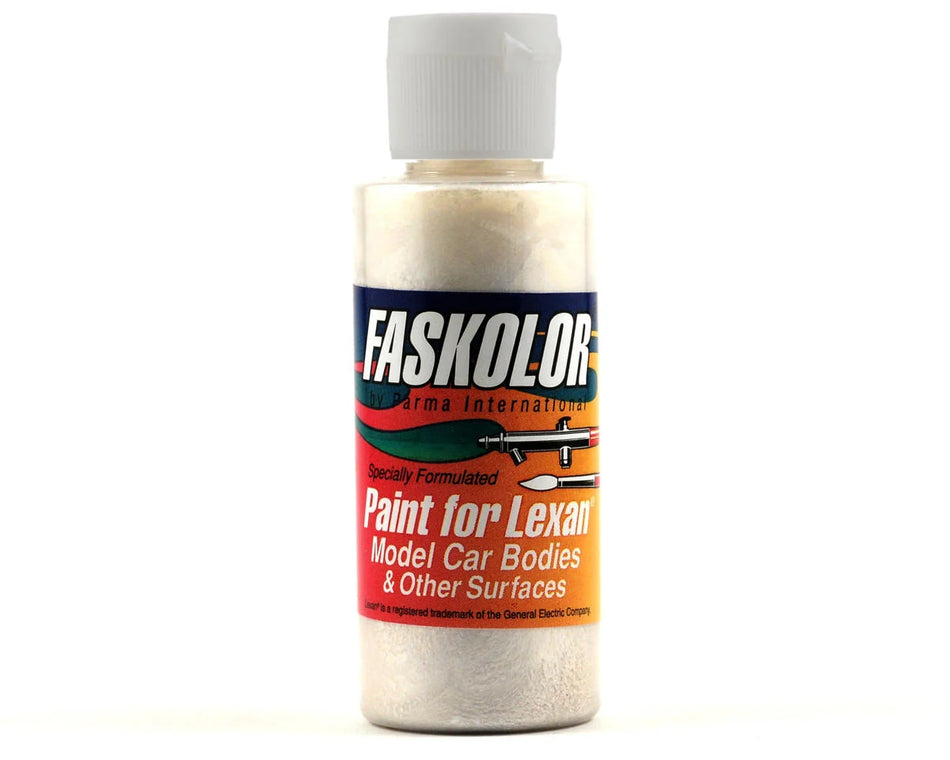 Parma PSE Faskolor Faspearl White Water Based Airbrush Paint 2oz PAR40051