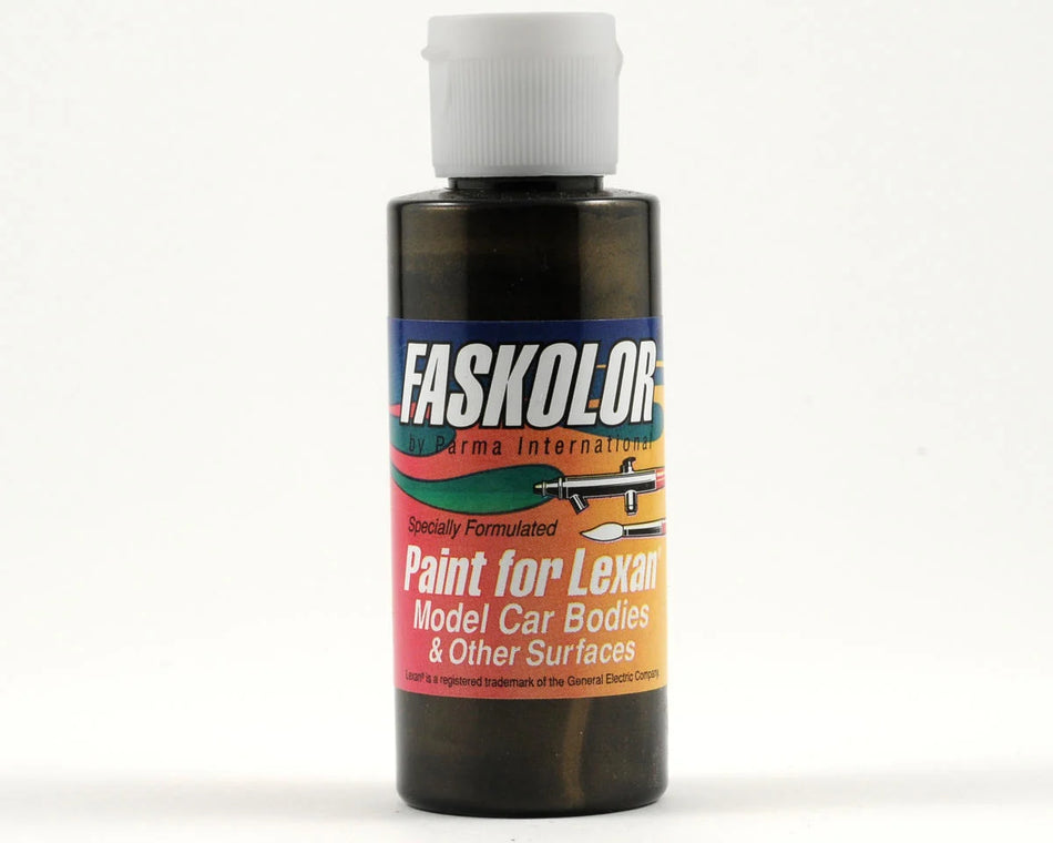 Parma PSE Faskolor Faspearl Black Water Based Airbrush Paint 2oz PAR40058