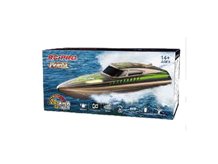RC Pro RCP4100 Piranha 10" Pool Boat RTR — Silver