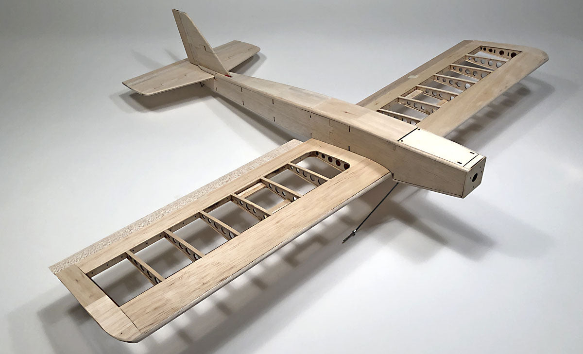 Old School Model Works Quickie 500 Balsa RC Kit