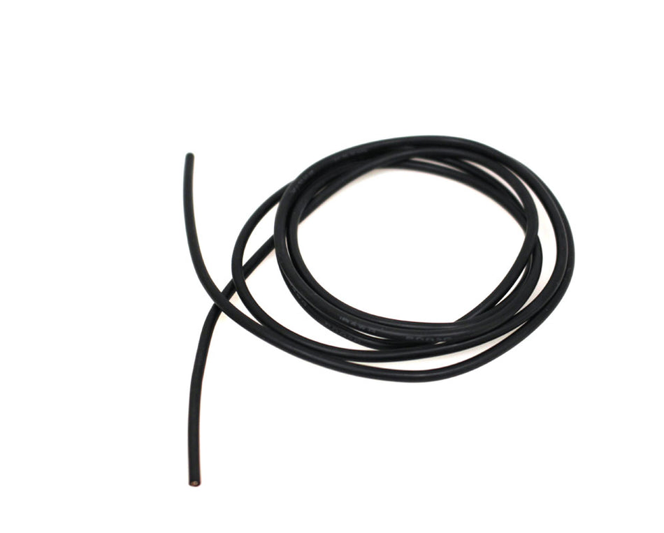 Racers Edge 18 Gauge Silicone Wire, 3' Black