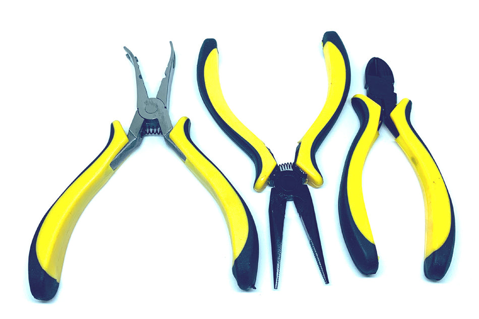 Racers Edge RCE7757 Ball Link Pliers, Needle-Nose Pliers & Diagonal Cutters — High Speed Steel