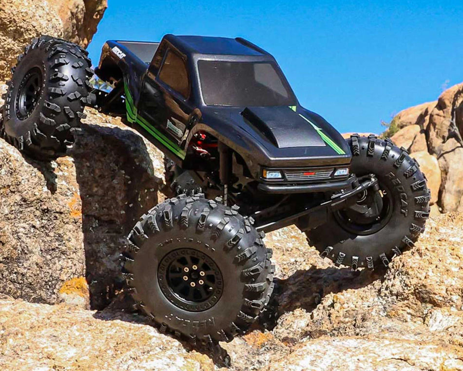 Redcat Vertex-10W 1/10 RTR 4WD Electric Brushless Rock Crawler (Dark Grey) (+24mm Wide Axles)