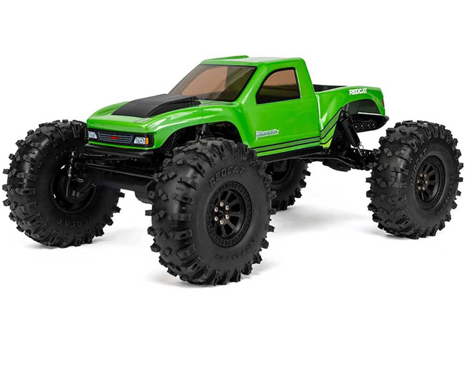Redcat Vertex-10W 1/10 RTR 4WD Electric Brushless Rock Crawler (Electric Green) (+24mm Wide Axles)
