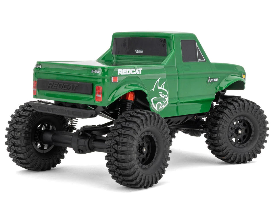 Redcat Ascent-32 V2 1/32 4WD RTR Rock Crawler (Green) w/2.4GHz Radio, Battery & Charger