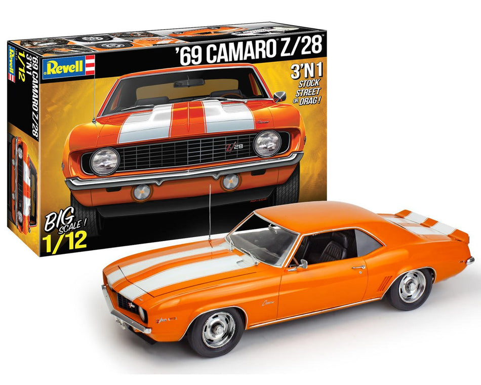 Revell 1/12 1969 Chevy Camaro 3N1