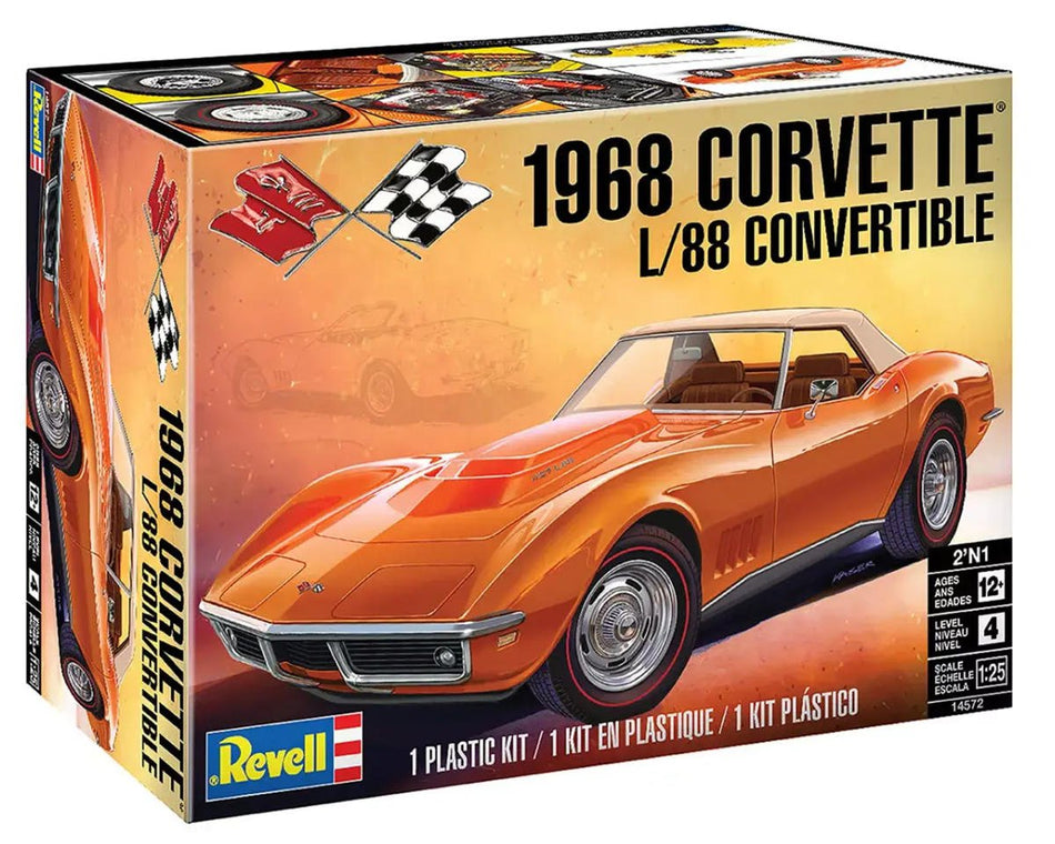 Revell 1/25 1968 Corvette L-88 Roadster