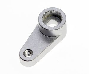 Power Hobby Aluminum 25T Servo Horn, for Traxxas TRX-4M, Silver