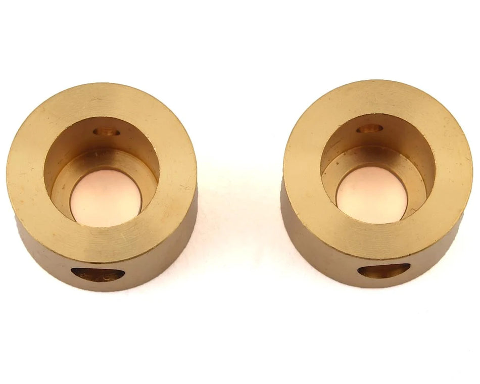Vanquish Products VPS04004 Brass Rear Axle Cap Weights (2) (52g)