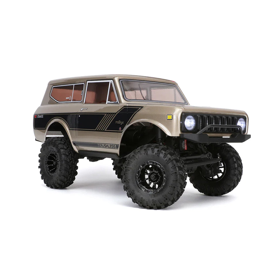 Redcat Ascent-18 International Scout II Brushless - 1/18 Scale Brushless Electric Rock Crawler Gold
