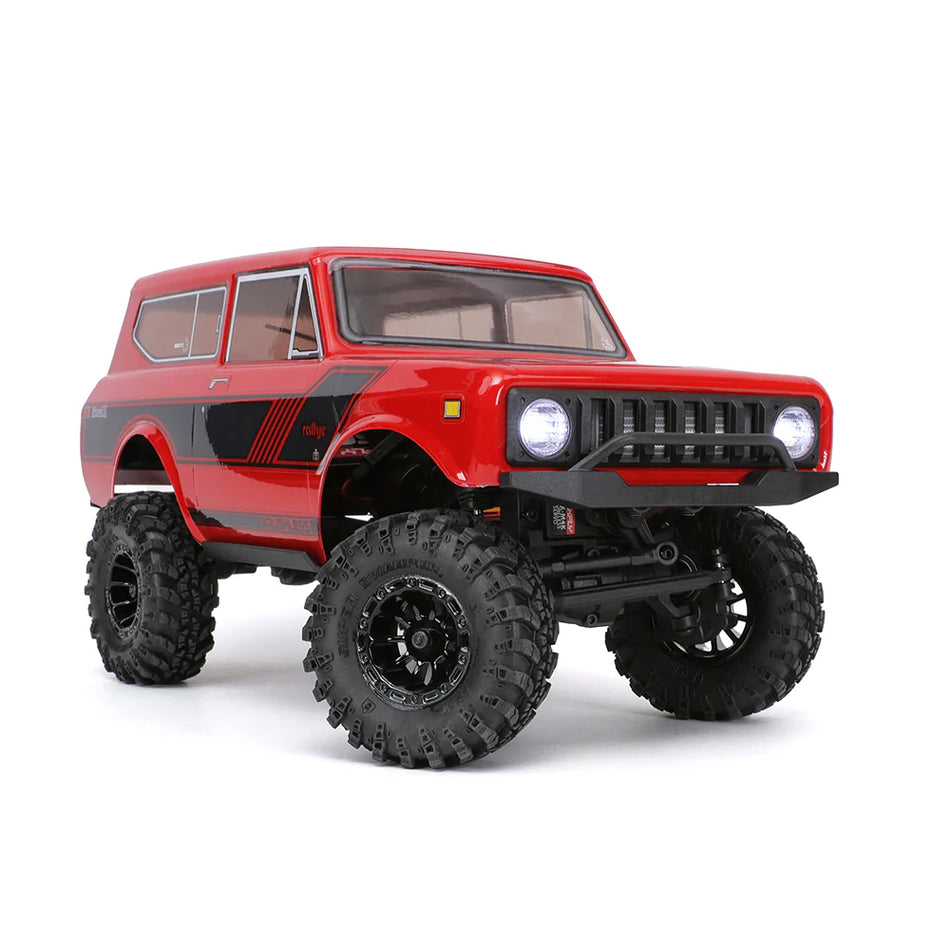 Redcat Ascent-18 International Scout II Brushless - 1/18 Scale Brushless Electric Rock Crawler Red