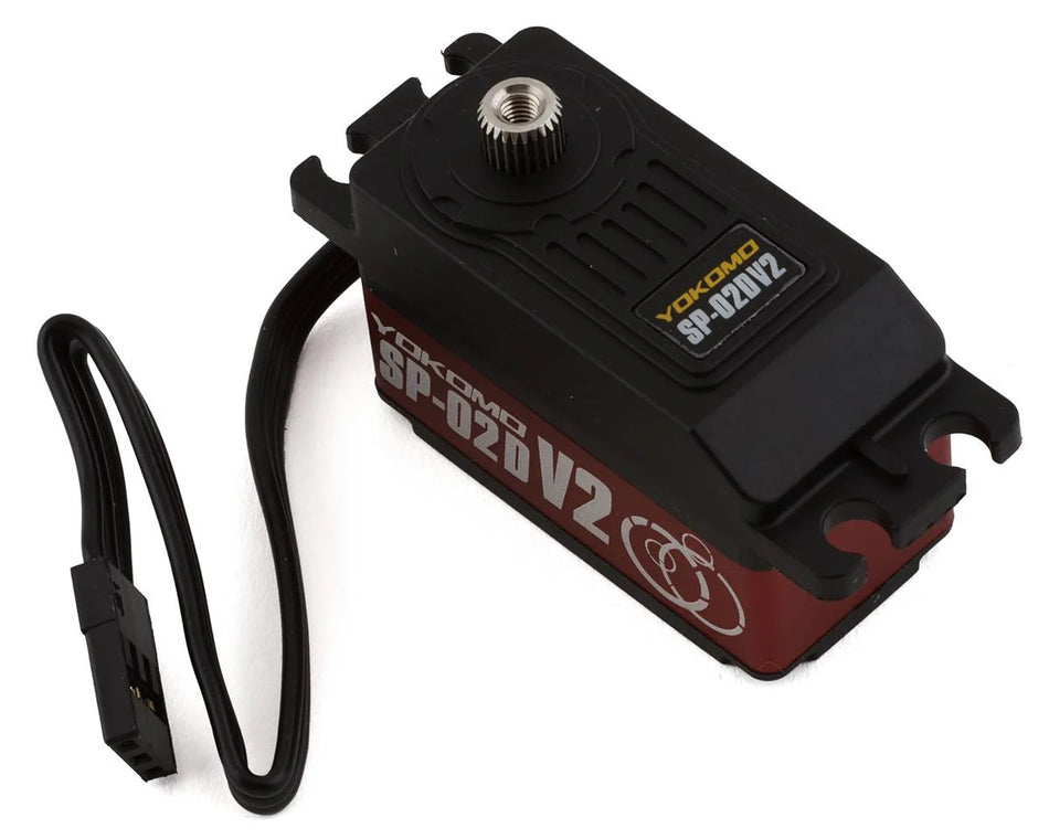 Yokomo YOKSP-02DV2R SP-02 D V2 Programmable Brushless Drift Servo (Red)