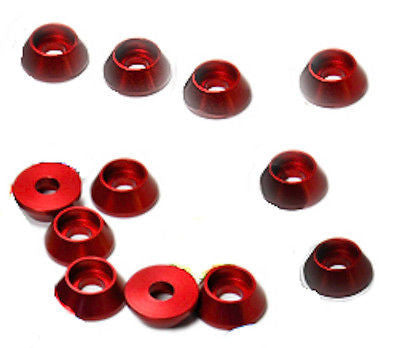 Secraft Cap Bolt Washer M3 Set Red