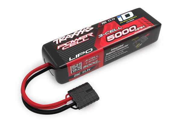 2832X 5000mAh 11.1v 3-Cell 25C LiPo Battery