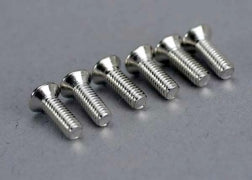 5169 Cntrsk Mach Scws, 2.6x8mm (6)