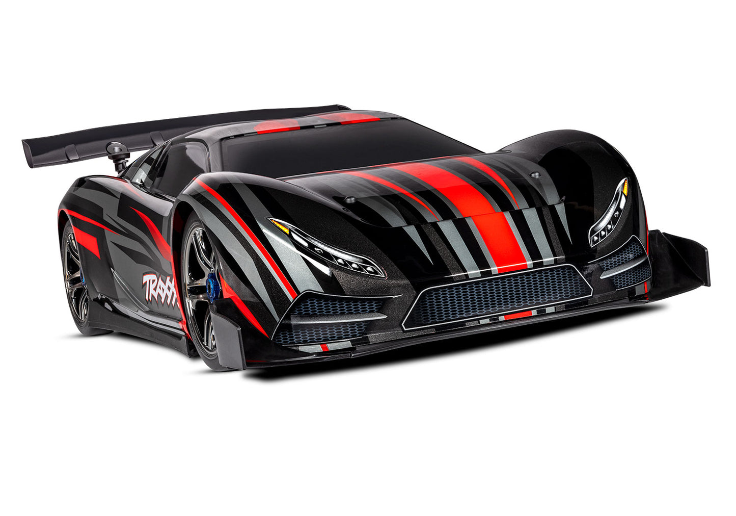 64077-3-REDX Traxxas XO-1 AWD Supercar w/TSM no Battery  No Battery