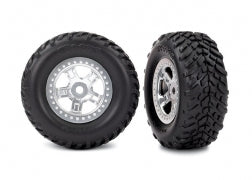 7073 SCT Off-Rd Race Tires 1/16 Slash