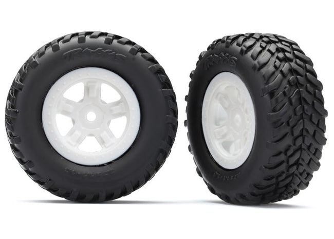 7674X SCT white wheels, SCT off-road