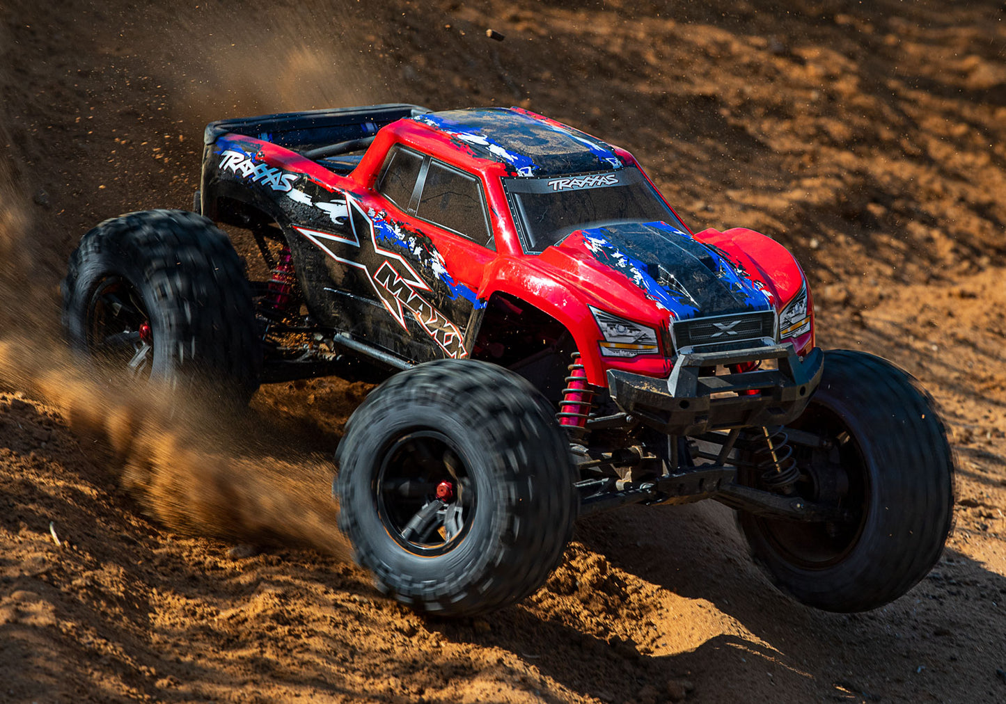 77086-4-REDX X-Maxx 4WD Truck RTR with TSM Red