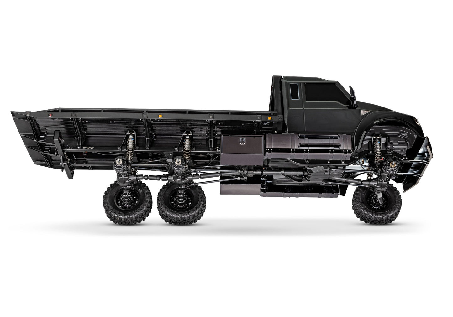 88086-4-BLK TRX-6 Ultimate RC Hauler 6x6 With Winch