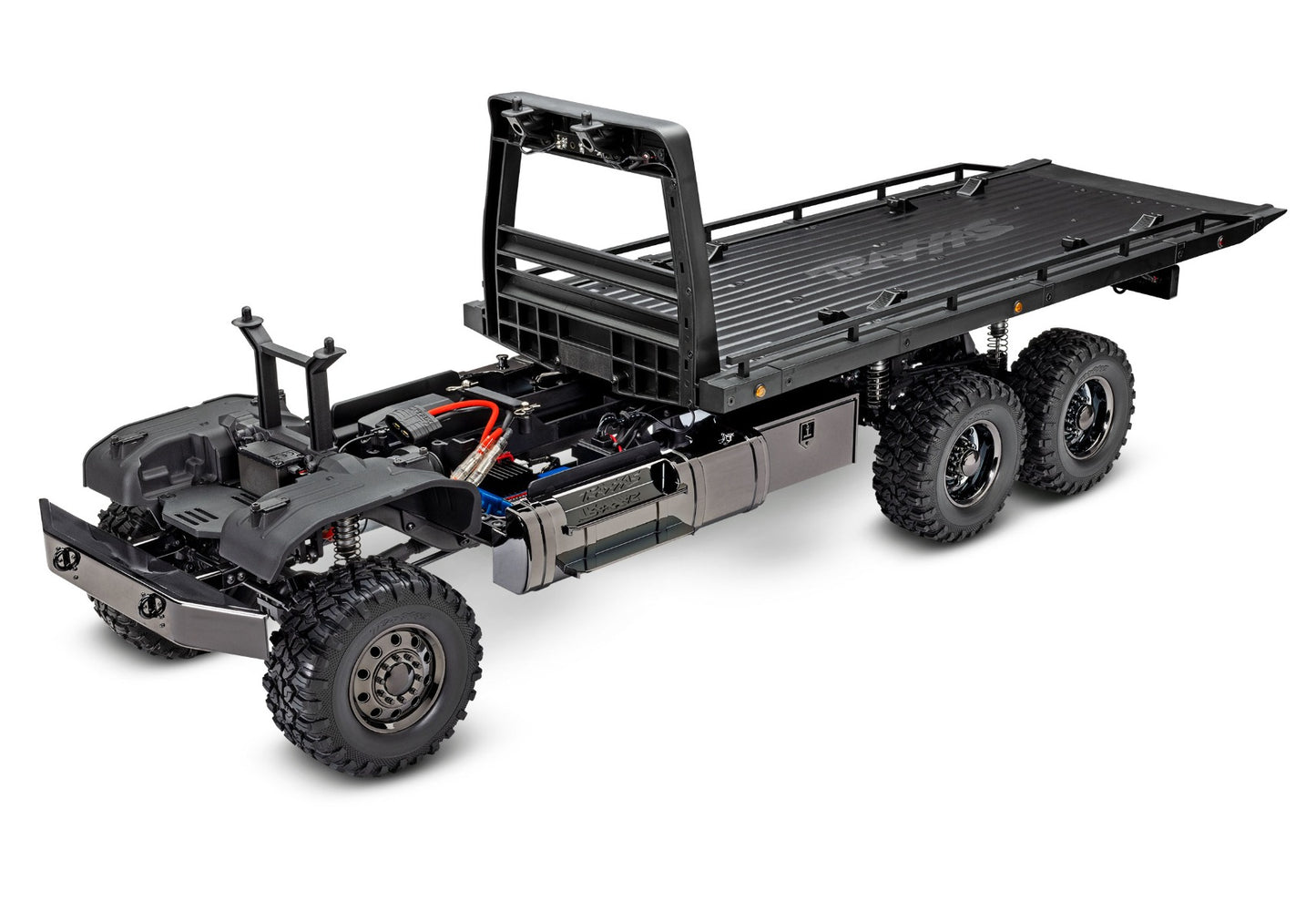 88086-4-BLK TRX-6 Ultimate RC Hauler 6x6 With Winch