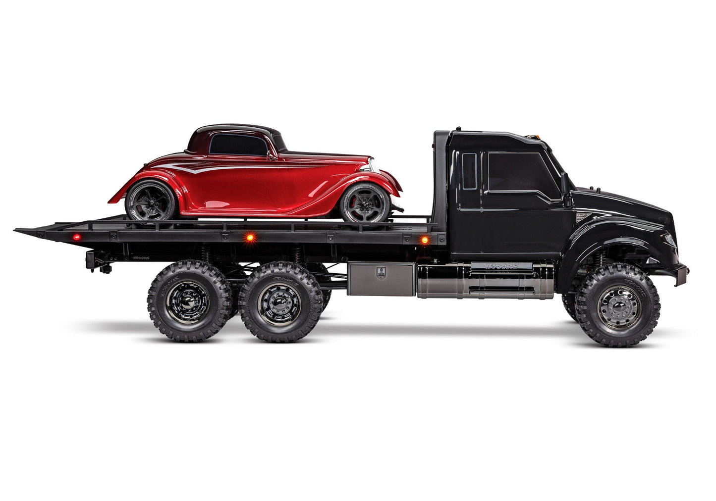 88086-4-BLK TRX-6 Ultimate RC Hauler 6x6 With Winch