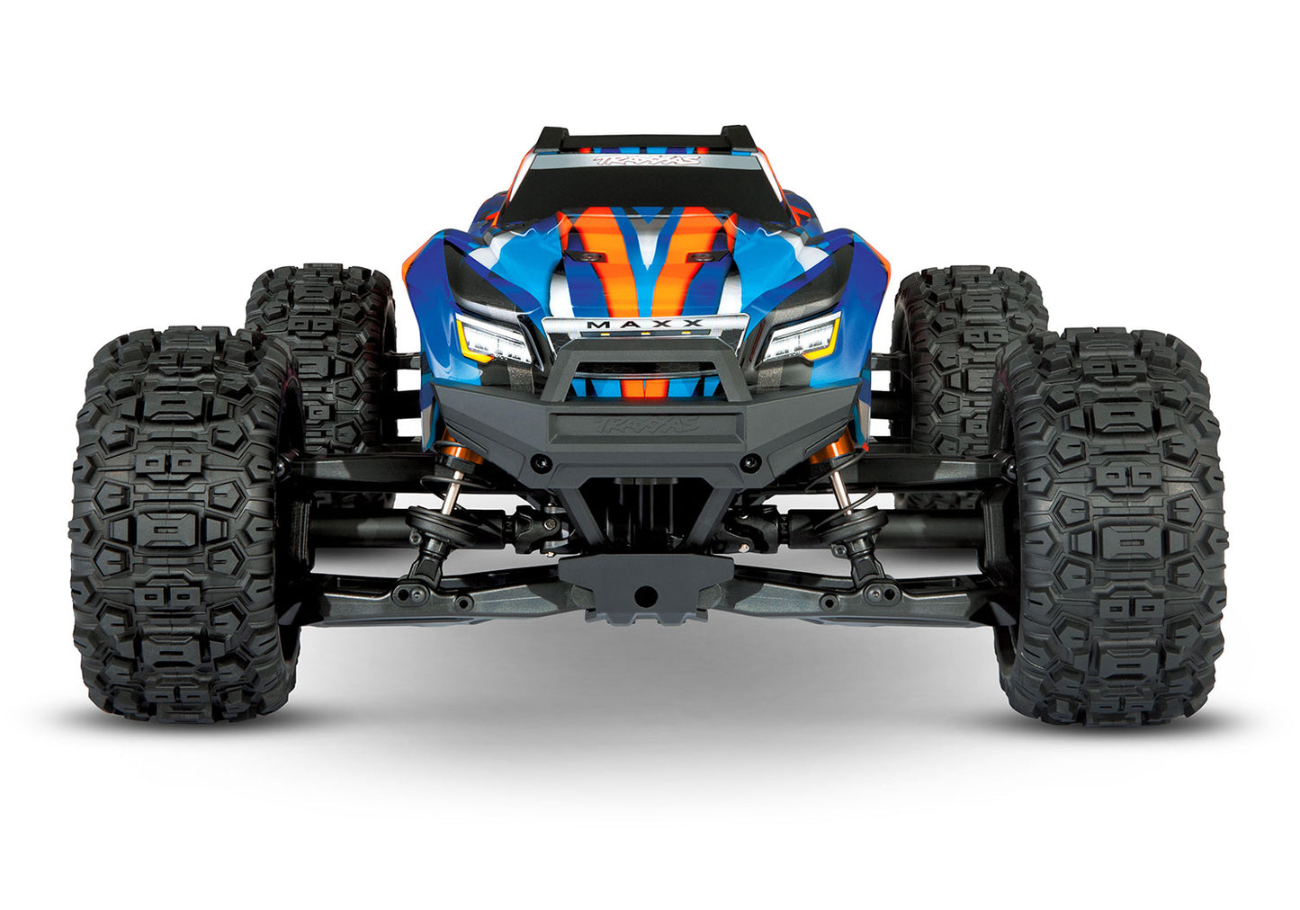 89086-4-BLUE 1/10 Scale Maxx with WideMaxx Monster truck