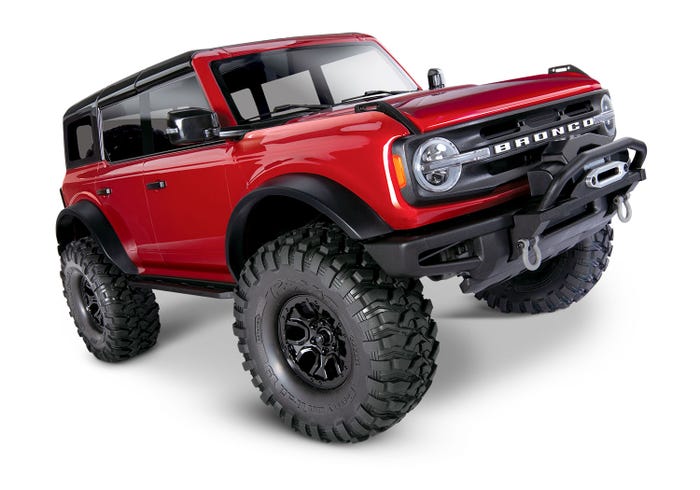 92076-4 TRX-4 2021 Ford Bronco 1/10 Scale Trail Crawler Red