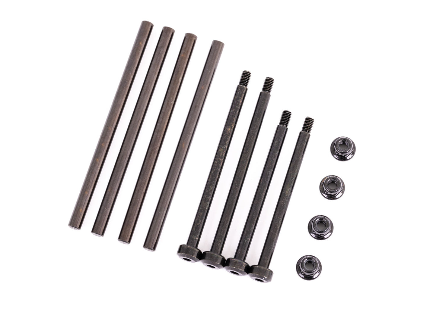 9540 Suspension pin set, front & rear