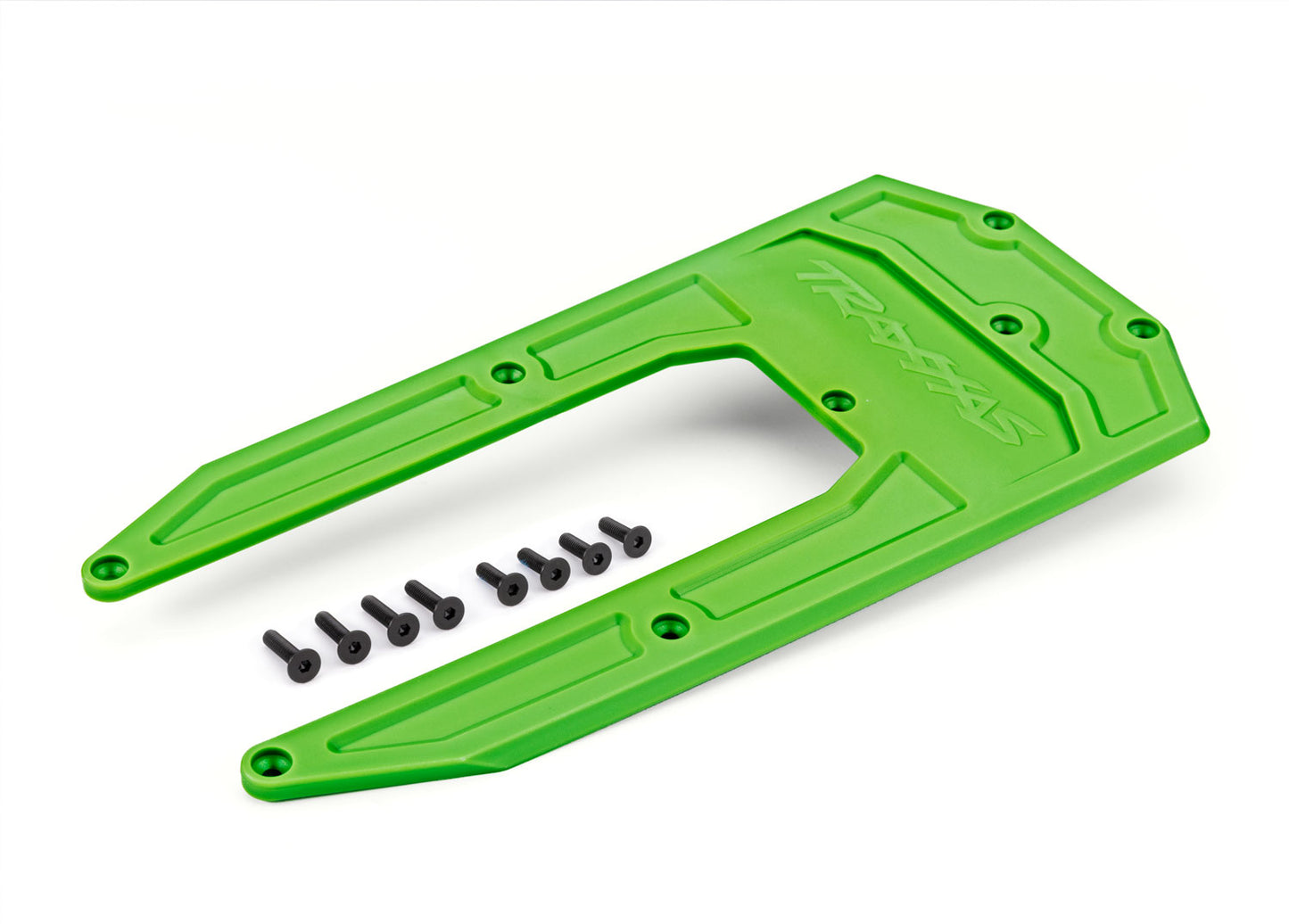 9623G Skidplate, chassis, green (fits Sledge®)