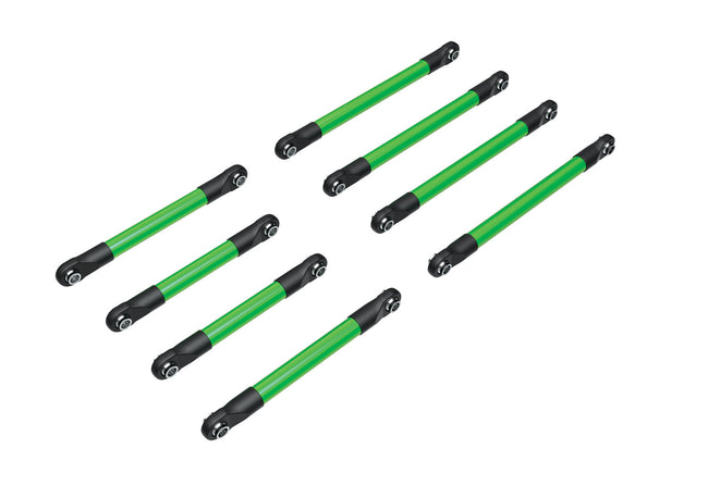 9749 Suspension link set, 6061-T6 aluminum (green-anodized)