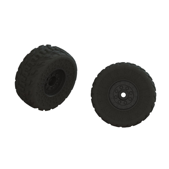 dBoots FIRETEAM Tire Set Glued (1 Pair)